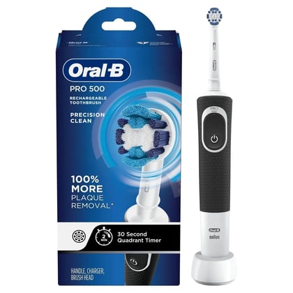 Free Oral-B Pro 500 rechargeable electric toothbrush for new patients